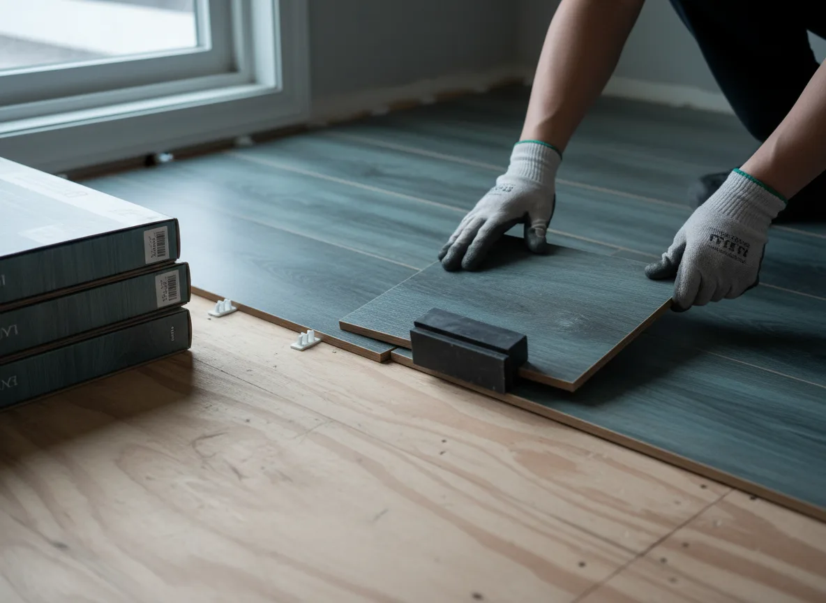 Luxury Vinyl Plank Installation company in Sentinel, OK